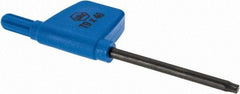 Iscar - T9 Torx Drive, Key for Indexable Grooving - Compatible with Insert Screws - Americas Tooling