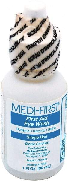 Medique - 1 oz Eyewash Solution Liquid - Comes in Bottle, Sterile - Americas Tooling