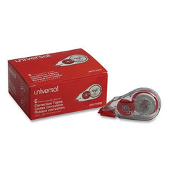 UNIVERSAL - Correction Fluid & Tape Type: Correction Tape Non-Refillable Tape Size: 1/5 x 315" - Americas Tooling