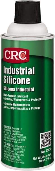 CRC - 16 oz Aerosol Silicone Lubricant - Clear, -40°F to 400°F, Food Grade - Americas Tooling