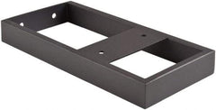 ECONOCO - Black Matte Finish Anchor Bracket - 12-3/4" Long, 6" Wide - Americas Tooling