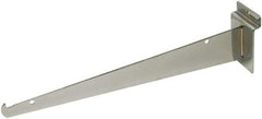 ECONOCO - Satin Chrome Coated Shelf Bracket - 12" Long - Americas Tooling