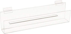 ECONOCO - 16" Wide x 2" Deep x 4" High, Acrylic Greeting Card Shelf - Clear - Americas Tooling