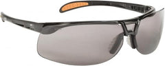 Uvex - Gray Lenses, Frameless Safety Glasses - Scratch Resistant, Adjustable Temples, Size Universal, Wrap Around - Americas Tooling