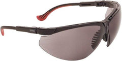 Uvex - Gray Lenses, Frameless Safety Glasses - Anti-Fog, Scratch Resistant, Adjustable Temples, Size Universal, Wrap Around - Americas Tooling