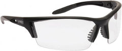 Uvex - Clear Lenses, Frameless Safety Glasses - Scratch Resistant, Adjustable Temples, Size Universal, Wrap Around - Americas Tooling