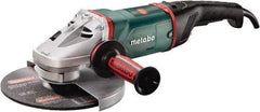 Metabo - 9" Wheel Diam, 6,600 RPM, Corded Angle & Disc Grinder - 5/8-11 Spindle - Americas Tooling