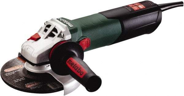 Metabo - 6" Wheel Diam, 8,500 RPM, Corded Angle & Disc Grinder - 5/8-11 Spindle, 120 Volts, 13.5 Amps - Americas Tooling