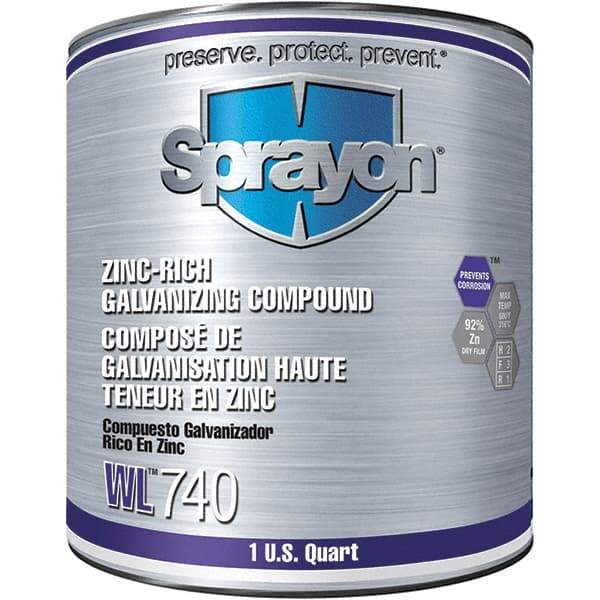 Sprayon - 32 oz Zinc Cold Galvanizing Compound - Comes in Can - Americas Tooling