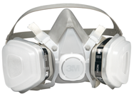 Half Facepiece Disposable Respirator Assembly; Medium 12/cs - Americas Tooling