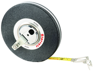 530-100 Closed Reel Measuring Tape-3/8" x 100' - Americas Tooling