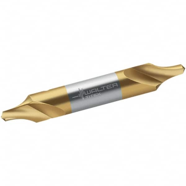 Walter-Titex - Metric Radius Cut 60° Incl Angle High Speed Steel Combo Drill & Countersink - Americas Tooling