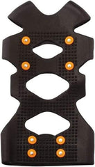 Ergodyne - Size 2XL, (Women's Size 2XL) Strap-On Cleat - Steel Studs Traction, Black - Americas Tooling