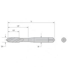 16053 M3-0.5 HS G D3 2F PLUG FAST - Americas Tooling