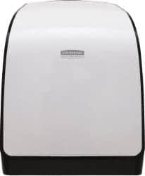 Kimberly-Clark Professional - Hands Free, Plastic Paper Towel Dispenser - 1 Roll with Stub 7-1/2", White - Americas Tooling