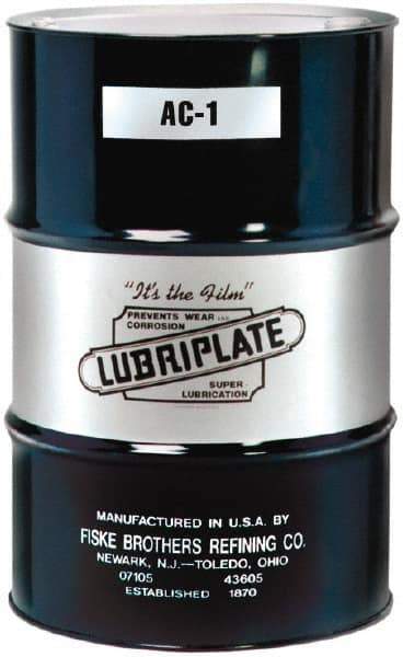 Lubriplate - 55 Gal Drum, ISO 46, SAE 20, Air Compressor Oil - 20°F to 370°, 196 Viscosity (SUS) at 100°F, 47 Viscosity (SUS) at 210°F - Americas Tooling