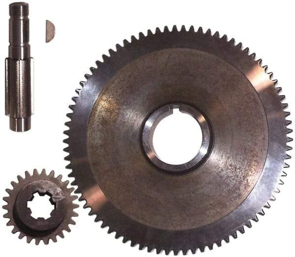 Bridgeport - Spindle Bull Gear Assembly - Step Pulley Top Housing, 1 HP B Series Mills - Americas Tooling