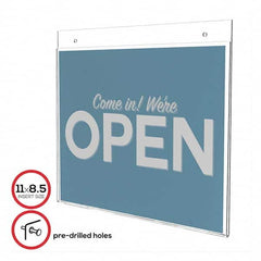 Deflect-o - Display & Organizer Accessories Type: Sign Holder For Use With: Signs - Americas Tooling