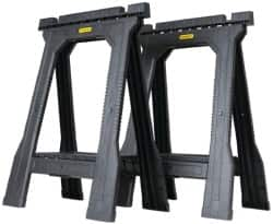 Stanley - 23" High x 5" Wide x 32" High Twinpack Sawhorse - For Use with 2 x 4 in Construction Applications - Americas Tooling