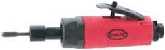 Sioux Tools - 1/4" Collet, Straight Handle, Straight Air Die Grinder - 23,000 RPM, Rear Exhaust, 23 CFM, 0.5 hp, 6.21 bar, 1/4 NPT - Americas Tooling