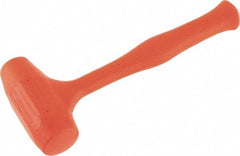 Proto - 48 oz Head 2-1/2" Face Diam Urethane Dead Blow Hammer - 13.0469" OAL, Urethane Handle - Americas Tooling