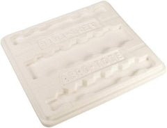 Remco - White Polyethylene Lid for Aero Tote - 37-1/4" Wide x 41-1/4" Long - Americas Tooling