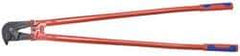 Knipex - 37-1/2" OAL, Wire Cutter - 23mm Jaw Length, Standard Head, Steel Tube, Power-Coated Handle - Americas Tooling