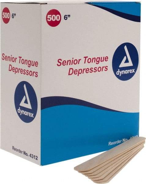 Medique - Tongue Depressor - 6 Inches Long x 3/4 Inches Wide - Americas Tooling