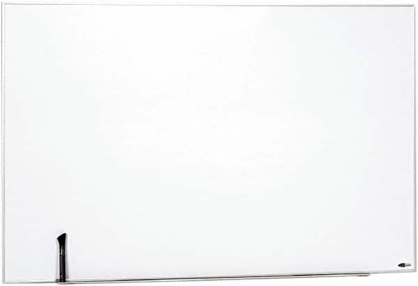 Quartet - 31" High x 48" Wide Enameled Steel Magnetic Marker Board - Aluminum Frame, 1-1/4" Deep, Includes Accessory Tray/Rail, One Dry-Erase Marker & Magnets & Mounting Kit - Americas Tooling