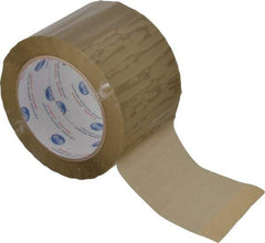 Intertape - 3" x 110 Yd Natural (Color) Rubber Adhesive Sealing Tape - Polypropylene Film Backing, 1.85 mil Thick, 27 Lb Tensile Strength, Series 7100 - Americas Tooling