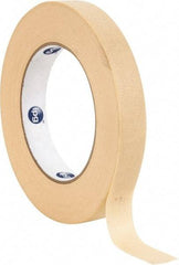 Intertape - 3/4" Wide x 60 Yd Long Tan Paper Masking Tape - Series 519, 6 mil Thick, 23 In/Lb Tensile Strength - Americas Tooling