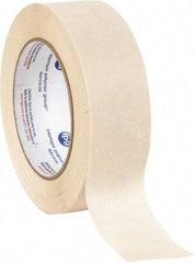 Intertape - 1-1/2" Wide x 60 Yd Long Tan Paper Masking Tape - Series 513, 5 mil Thick, 19 In/Lb Tensile Strength - Americas Tooling