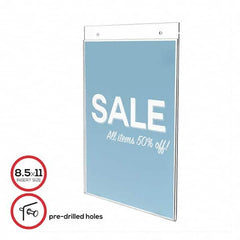 Deflect-o - Display & Organizer Accessories Type: Sign Holder For Use With: Signs - Americas Tooling