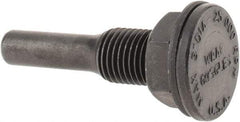 Osborn - 1/4" Arbor Hole to 1/4" Shank Diam Drive Arbor - For Small Diam Wheel Brushes - Americas Tooling