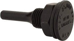 Osborn - 1/4" Arbor Hole to 1/4" Shank Diam Drive Arbor - For Small Diam Wheel Brushes - Americas Tooling