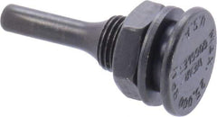 Osborn - 1/4" Arbor Hole to 1/4" Shank Diam Drive Arbor - For Small Diam Wheel Brushes - Americas Tooling