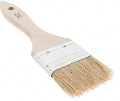 Osborn - 2" Flat Hog Chip Brush - 1-1/2" Bristle Length, 5" Wood Dowel Handle - Americas Tooling