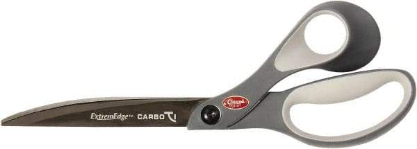 Clauss - 7" LOC, 10" OAL Carbonitride Titanium Steel Shears - Glass Filled Nylon Handle, For Paper, Fabric - Americas Tooling