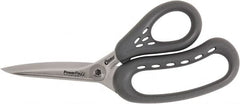 Clauss - 5" LOC, 8" OAL Titanium Shears - Plastic Handle, For Paper, Fabric - Americas Tooling