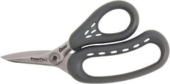 Clauss - 4" LOC, 7" OAL Titanium Shears - Plastic Handle, For Paper, Fabric - Americas Tooling