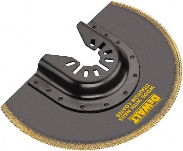 DeWALT - Titanium Head Rotary & Multi-Tool Flush Cutting Blade - Universal Fitment for Use on All Major Brands (No Adapter Required) - Americas Tooling