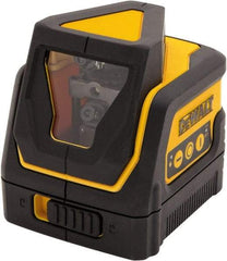 DeWALT - 2 Beam 165' Max Range Line Laser Level - Red Beam, 3/32" Accuracy, Battery Included - Americas Tooling