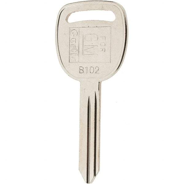 Value Collection - GM Key Blank - Nickel - Americas Tooling