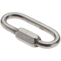 Value Collection - Stainless Steel Quick Link - 3/16" Diameter, 800 Lb Load Limit - Americas Tooling