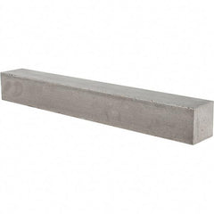 Value Collection - 12" Long x 1-1/2" High x 1-1/2" Wide, Plain Steel Oversized Key Stock - Cold Drawn Steel - Americas Tooling