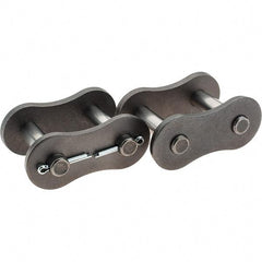 Value Collection - ANSI 160, Cottered Roller Chain Connecting Link - For Use with Single Strand Chain - Americas Tooling