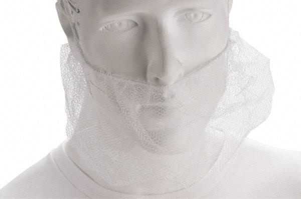 Value Collection - Disposable Beard Covers, Bouffants & Hairnets Type: Beard Cover Material: Nylon - Americas Tooling