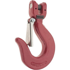 Value Collection - 1/2" Chain Diam, 100 Chain Grade Clevis Hook - 15,000 Lb Capacity, 1-11/16" ID, 3/4" Pin Diam, 2" Hook Throat, 6-1/8" OAL - Americas Tooling