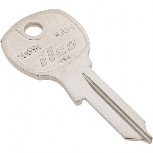 Value Collection - National Cabinet Key Blank - Nickel - Americas Tooling