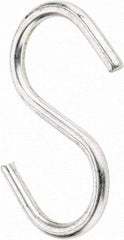 Value Collection - Carbon Steel Bright Zinc S-Hook - 0.148" Wire, 2-1/8" OAL - Americas Tooling